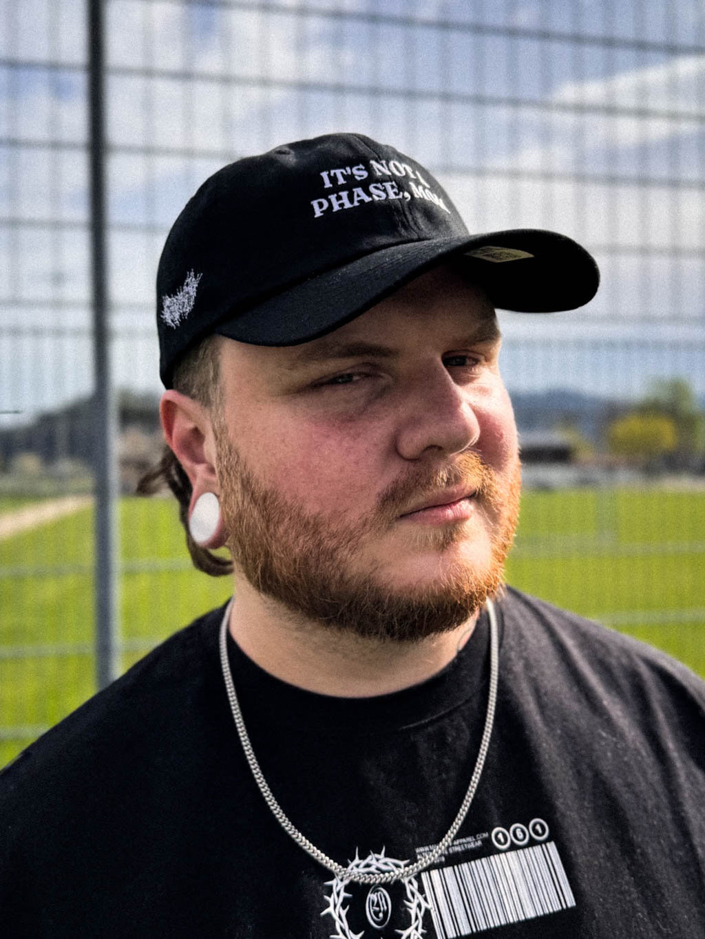 Not A Phase Dad Hat - Black