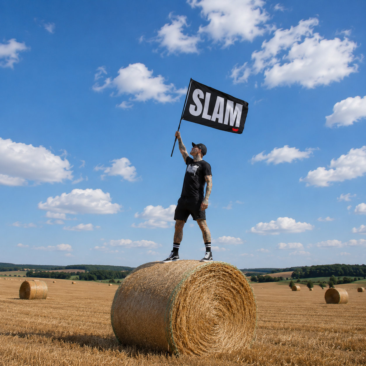 SLAM Flag - Black