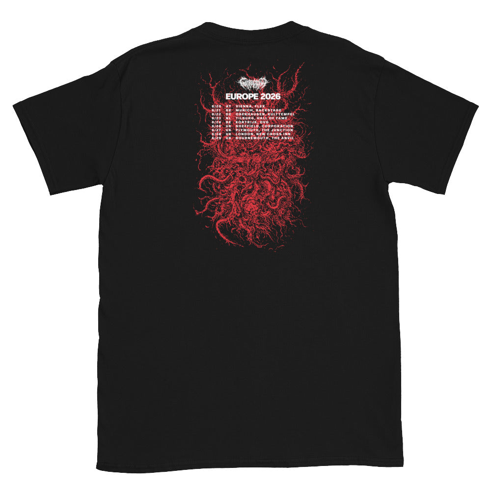 Europe Tour 2026 T-Shirt - Black